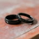 thumbnail image 4 of 2mm 4mm 6mm Tungsten Wedding Bands Ring for Women Men Rose Gold/Silver/Gold/Black Polished Slim Engagement Promise Rings Comfort Fit Size 4-13, 4 of 5