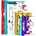 thumbnail image 3 of 9 Pieces Christmas Gift Bags, Large Christmas Gift Wrap, Reusable Christmas Gift Wrap, Gift Bag Set with Ribbon Ties, 3 of 5