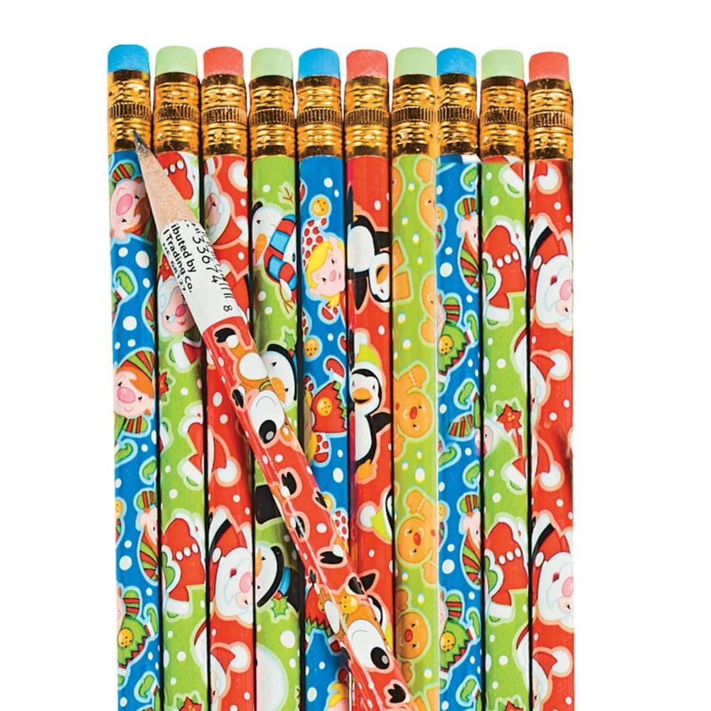 Christmas Characters Pencil Assortment