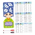 thumbnail image 3 of MERIGLARE Kids Math Flash Cards Games Interactive Early Education Math Dry Erase Cards Fraction, 3 of 9