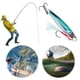 thumbnail image 3 of Cebo pesca lubina señuelo con plantilla metal curricán 17-60g doble gancho duro T (A), 3 of 9
