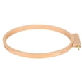 thumbnail image 2 of Embroidery Hoop Frame Vertical Oval Wide Wooden Craft Desktop DIY CrossStitch Supplies, 2 of 14