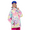 Water Color, variant on Women's Ski Jacket Waterproof Winter Snow Coats With Hooded for Skiing Snowboarding Outdoor(White Splash-ink,S)