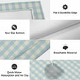 thumbnail image 6 of Blue Green Outdoor Rug for Patio/Deck/Porch, Non-Slip Large Area Rug 5 x 7 Ft, Grid Checkered Plaid Gingham Lattice Trellis Indoor Outdoor Rugs Washable Area Rugs, Camping Rug Carpet Runner, 6 of 8