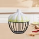 thumbnail image 5 of Cesta para almacenar ajos, soporte multiusos para servir alimentos, cesta ligera para frutas Amarillo, 5 of 9
