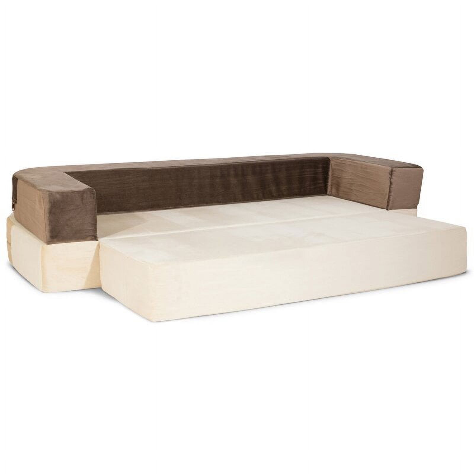 Precious Tails Orthopedic Foam Velvet Convertible Sofa Pet Mat