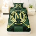 thumbnail image 3 of Catabedysis Alphabet A Twin Sheets For Boys,Golf Sport Games Bedding,3 Pieces,1 Fitted Sheet and 1 Pillowcase, 3 of 6