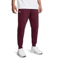 thumbnail image 1 of Pantalones Joggers Rival Fleece para Hombre Under Armour Granate Talla L, 1 of 5