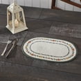 thumbnail image 3 of VHC Brands Braided Cotton Pumpkin Bounty Oval Placemat Stencil 10x15, Decorative Fall Placemat, Table Decor for Fall and Thanksgiving, 3 of 4