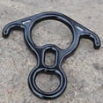 thumbnail image 4 of 50KN Tree Arborist Rock Climbing Descender Rappelling Belay Equip Gear kusrkot Descensor de escalada, 4 of 8