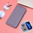 thumbnail image 4 of Luxury PU Leather Wallet For Galaxy A33 5G, Folio Premium Leather Phone Case with Kickstand Card Holder Magnetic Flip Shockproof Protective Cover for For Samsung Galaxy A33 5G, Purple, 4 of 15