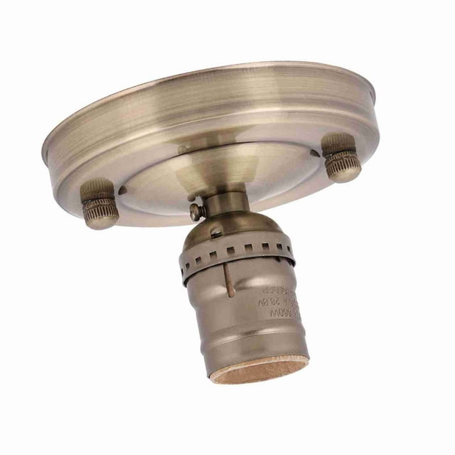 Base De Luz, E26/E27, Soporte De Base De Luz De Techo/pared Industrial Vintage, Casquillo De Tornillo Para Lámpara Colgante