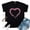 Black, variant on Jacenvly Women'S Valentine'S Day Gift Tops Short Sleeve T Shirts Heart Pattern Crewneck Loose Fashion Women'S Valentine'S Day Love Printed Short Sleeved T-Shirt Top Black