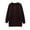 ZA-Brown-kids Bolero Cardigan shrug, variant on MKOSPLRT Long Cardigans for Girl 3-11Y Open Front Long Sleeve Knit Sweater Cardigans Solid Lightweight Fall Sweaters with Pocket