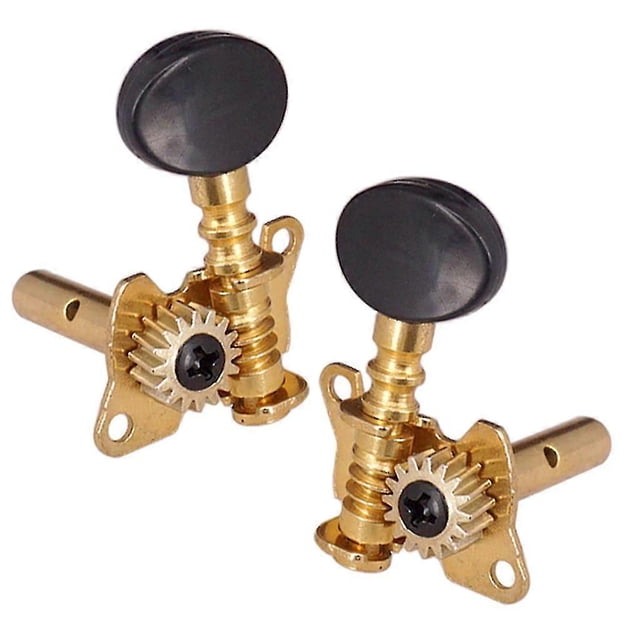6Pcs Open Gear Vintage Tuning Peg Tuners 3R3L for Classic Guitar Instrument
