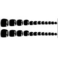 thumbnail image 1 of Short False Toenails Artificial Feet Nails Full Cover Square Fake Toenails For Women Teens Girls New, 1 of 2