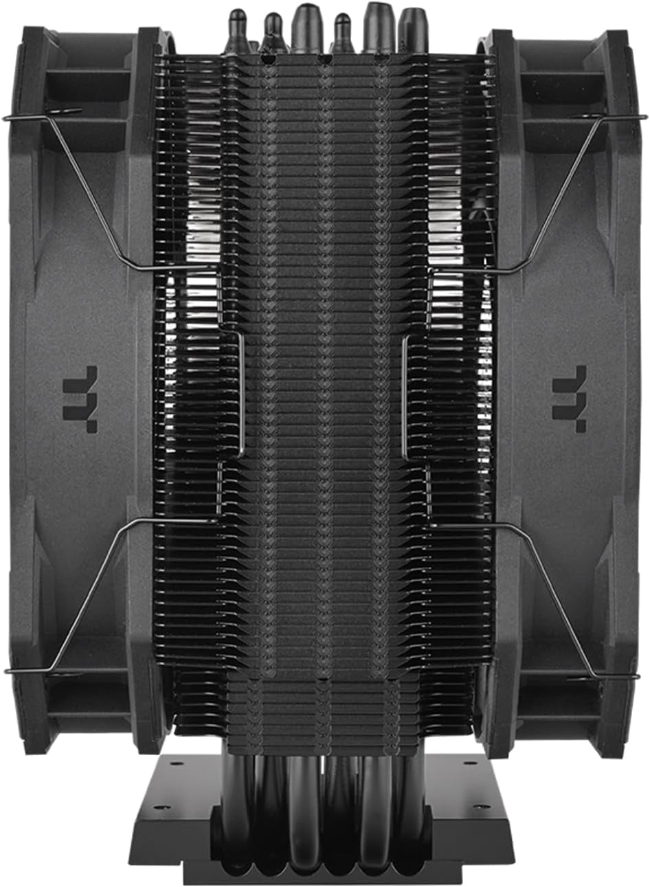 WAIR CPU Cooler; Six Φ6mm Copper Heat Pipes; 2x140mm PWM Fans; 500~1500RPM; Single Tower; LGA 4677 & sTR5/SP6; 500W TDP; Black; CL-P140-CA14BL-A