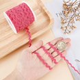 thumbnail image 6 of 27yard Deep Pink Polyester Rick Rack Wave Bending Fringe Trim Braided Woven Fabric Ribbon for DIY Sewing, 6 of 9