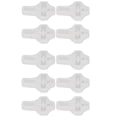 thumbnail image 2 of 10 Uds molde cruzado de silicona seguro elástico suave fácil liberación multifunción colgante moldes de fundición para fabricación de joyería DIY, 2 of 8