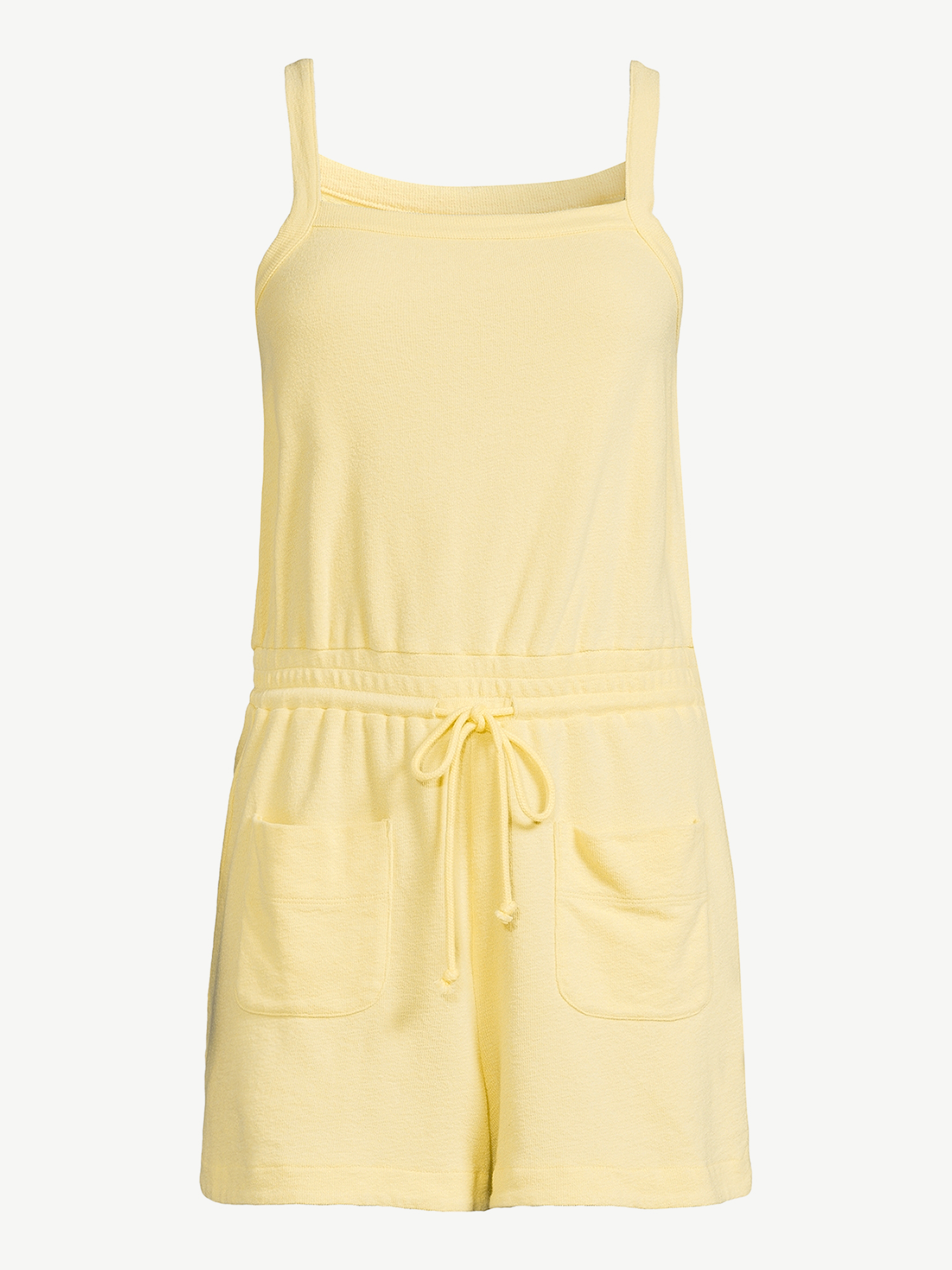 Free Assembly Women's Sleeveless Cotton Romper - image 3 of 5