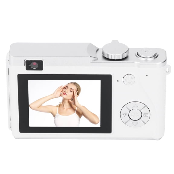 Cámara Digital 4K Portátil Portátil 16x Zoom 2.4 Pulgadas Cámara Selfie Alta Resolución 64MP Vidugo De Video Para Viajes De Fotografía
