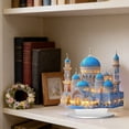 thumbnail image 5 of HuiXinOu 2D Printed Acrylic Easter Bunny Decoration, Flat Tabletop Ornament for Home Office Desk Bookshelf Spring Decor, 5 of 6