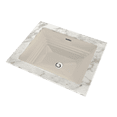 thumbnail image 3 of TOTO® Promenade® Rectangular Undermount Bathroom Sink, Sedona Beige - LT533#12, 3 of 3