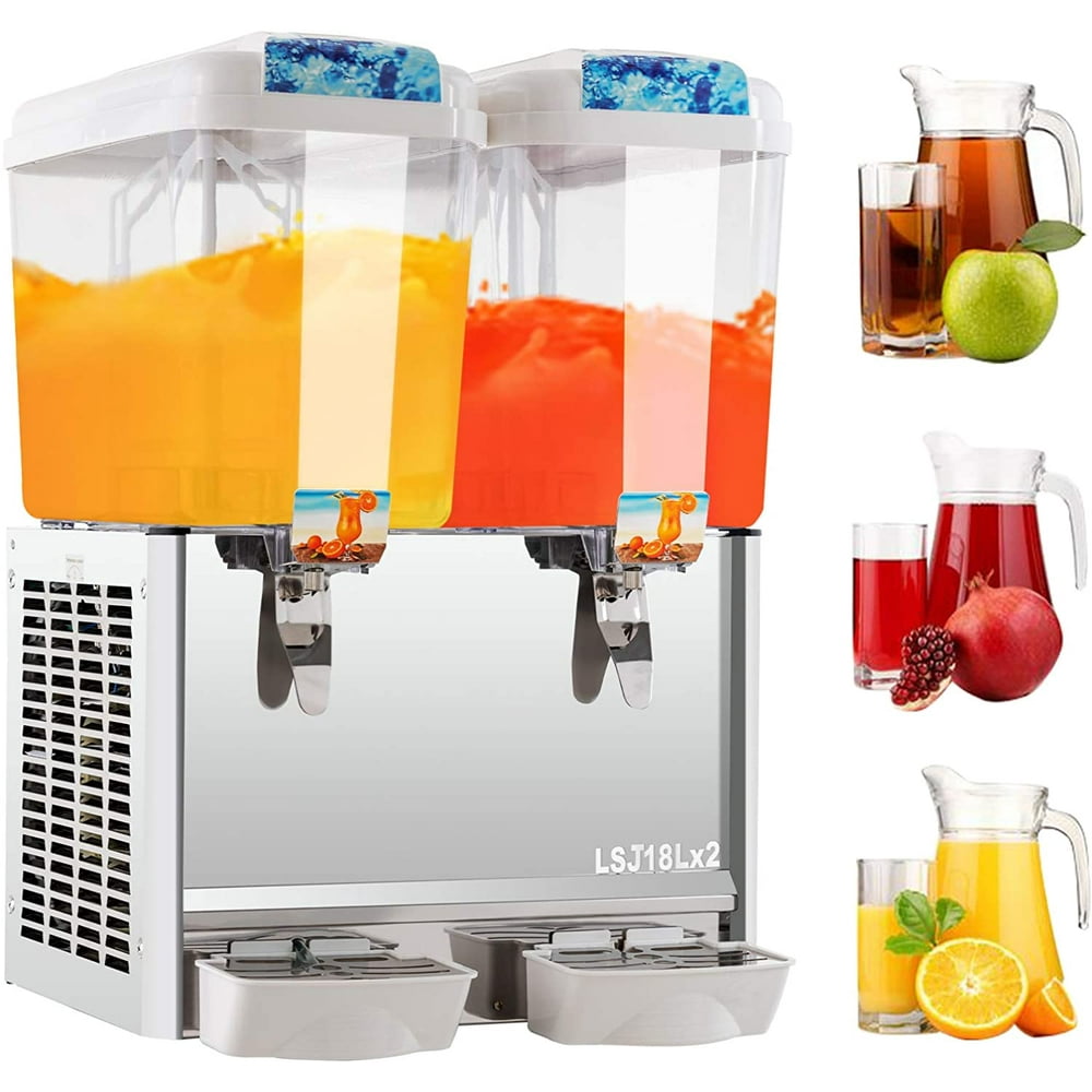 Commercial Cold Beverage Dispenser 9.5 Gallon Juice