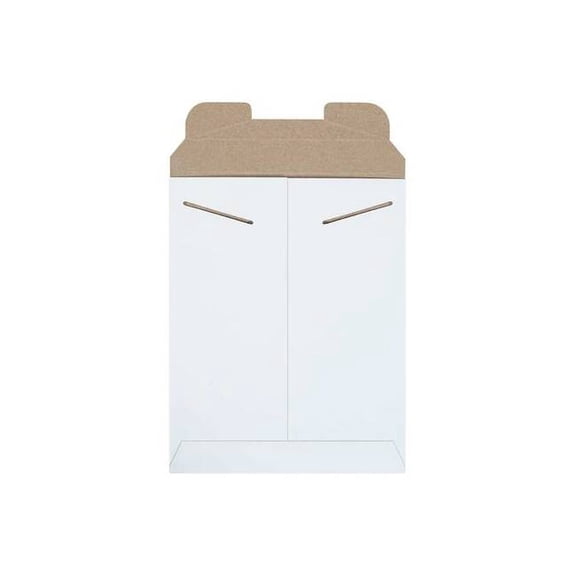 Box Partners Flat Mailers,9x11-1/2,White,100/CS - BXP RM2W
