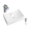 thumbnail image 1 of DROP Bath and Kitchen DR091486 Bathroom Vessel Sink Set, 1 of 7