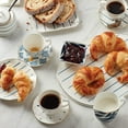 thumbnail image 2 of Lenox Blue Bay 8-Piece Espresso Cup & Saucer Set, 2 of 3