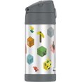 thumbnail image 3 of Bouteille isolée à pression de 12 Oz Funtainer de Thermos, Mincraft, 3 of 3