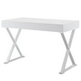 thumbnail image 4 of Modway Sector Office Desk in White, 4 of 4