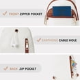 thumbnail image 4 of BOSTANTEN Small Leather Crossbody Purse Fanny Pack for Women, 4 of 8