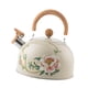 thumbnail image 4 of Hervidor con silbido multifuncional, tetera para café, té, olla de ebullición rápida de 3L, hervidor de agua con mango de madera para viajes y, 4 of 9