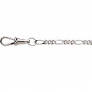 Legere Bwc-201-R Watch Chain - Figuaro 12 White