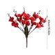 thumbnail image 3 of Tallos de flores artificiales y ramas decorativas | Vegetación artificial de primavera para ramos de novia y centros de mesa | Arreglos florales de seda para jarrones, mesas, 3 of 6