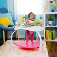 Bright Starts Bounce Bounce Baby 2in1 Activity Center Jumper & Table Playful Palms Pink, 6