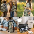 thumbnail image 3 of Aplkyhs Kids Backpack Set of 4 with Lunch Bag Pen Bag Set Camo Hunting Fish Bottle Sleeve for Girls Boys Multifunctional Pencil Case Suitable for Elementary Middle School High, 3 of 7