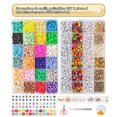thumbnail image 1 of Kit de Manualidades de Joyas con Cuentas de Arcilla para Hacer Pulseras, 4302 Piezas: Pulseras, Collares y Regalos de Manualidades, Ideal para Preadolescentes, Niñas y Niños de 8 Años+, 1 of 11