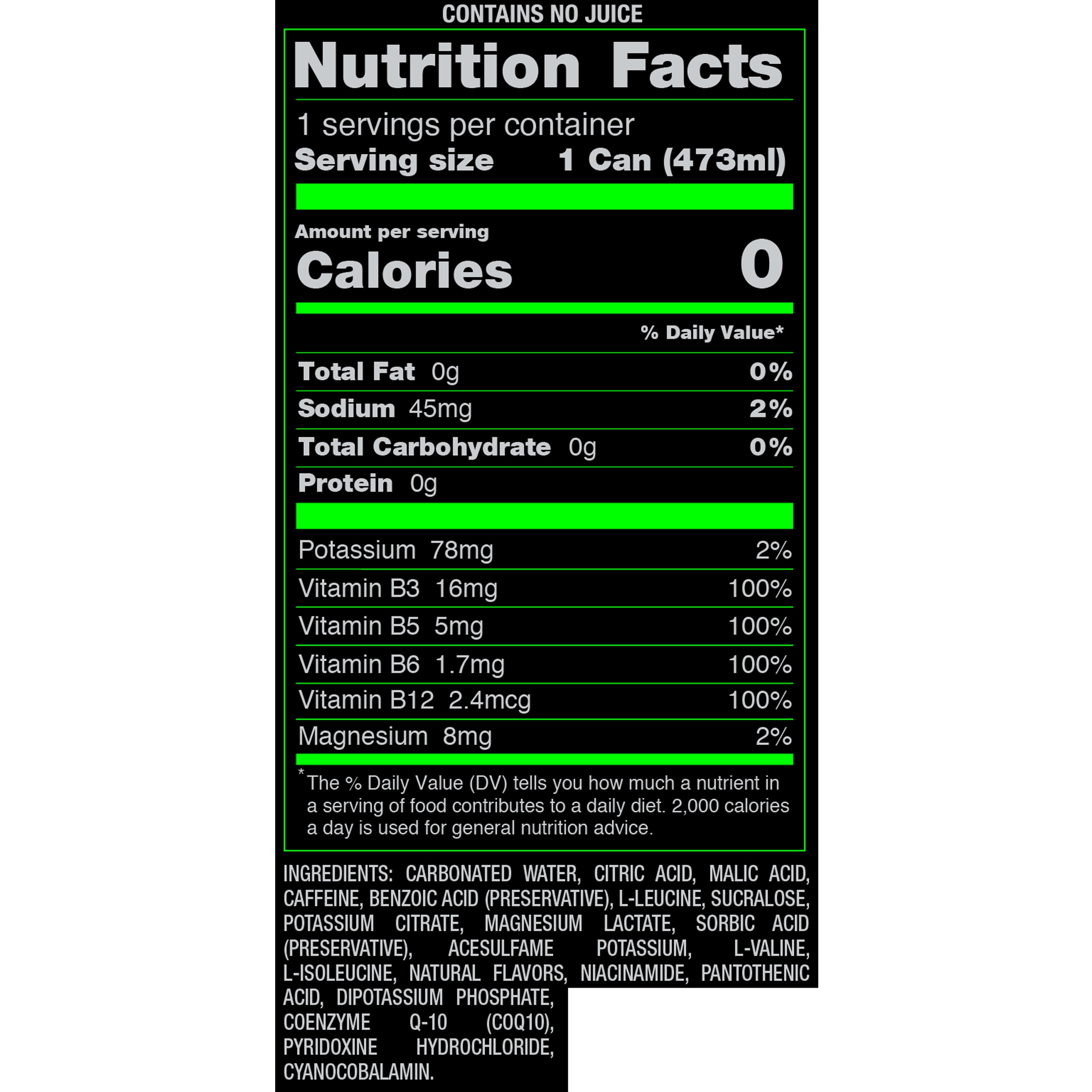 Rockstar XDurance Super Sours Green Apple Energy Drink with Electrolytes &  BCAAs, 16 oz Can