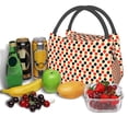 thumbnail image 3 of Yiaed Table Tennis Rackets Print Lunch box lunch bag Portable Insulated Lunch Box for Women Men Cooler Tote Bag with Front Pocket for Work Picnic Travel, 3 of 6