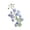 H, variant on VerPetridure Simulation Flower Bluebell Flower Silk Flower Fake Flower Light Blue 1pcs Artificial Flowers Campanula 15 Home Decorations Wedding Decoration