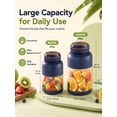 thumbnail image 4 of Portable Wireless Juicer Cup, USB-C Rechargeable Personal Blender with Dual Lid for Smoothies & Travel Use, 4 of 8