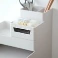 thumbnail image 4 of Office Desktop Organizer A4 Paper Drawer Storage Box Multi-functional Stackable File Cabinet Pen Holder, 4 of 9