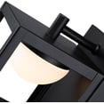 thumbnail image 6 of 10.2"H LED Modern Outdoor Wall Light, 3000K Soft White, Bright 350 Lumens, Motion Sensor Black Wall Lighting Sconce, 6 of 7
