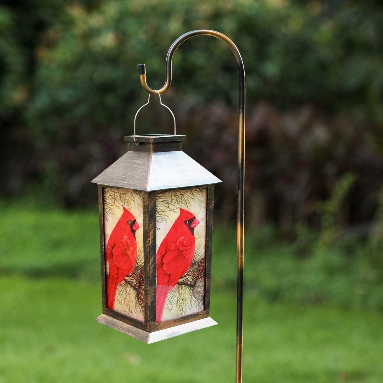 Waterproof LED Candle Lights, Outdoor Hanging Solar Lantern, Decorative