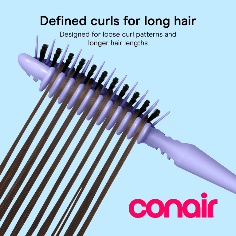 Conair, Curl Define Pro Cushion Hair Brush, Purple - Walmart.com