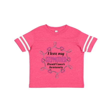 

Inktastic I Love My Stepmother- Breast Cancer Awareness Gift Toddler Boy or Toddler Girl T-Shirt
