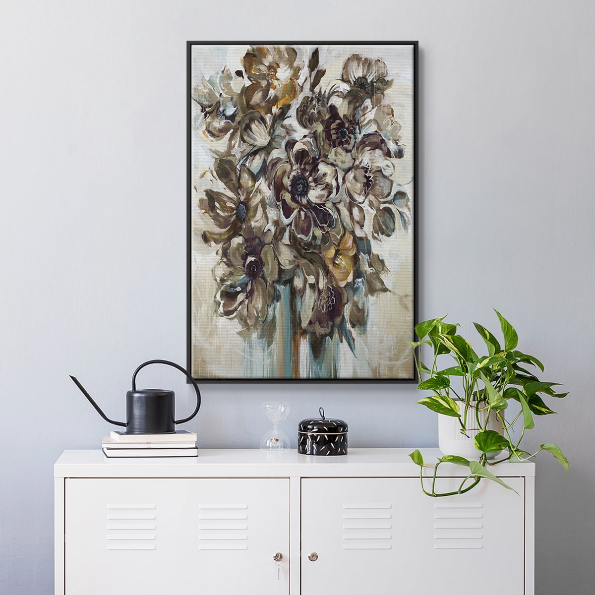 Wild At Heart VI Framed Premium Gallery Wrapped Canvas - Ready to Hang - 25 x 37 - Black Floating Frame